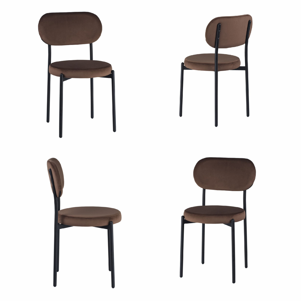 Стул Zip-mebel Покке стопируемый комплект из 4 штук