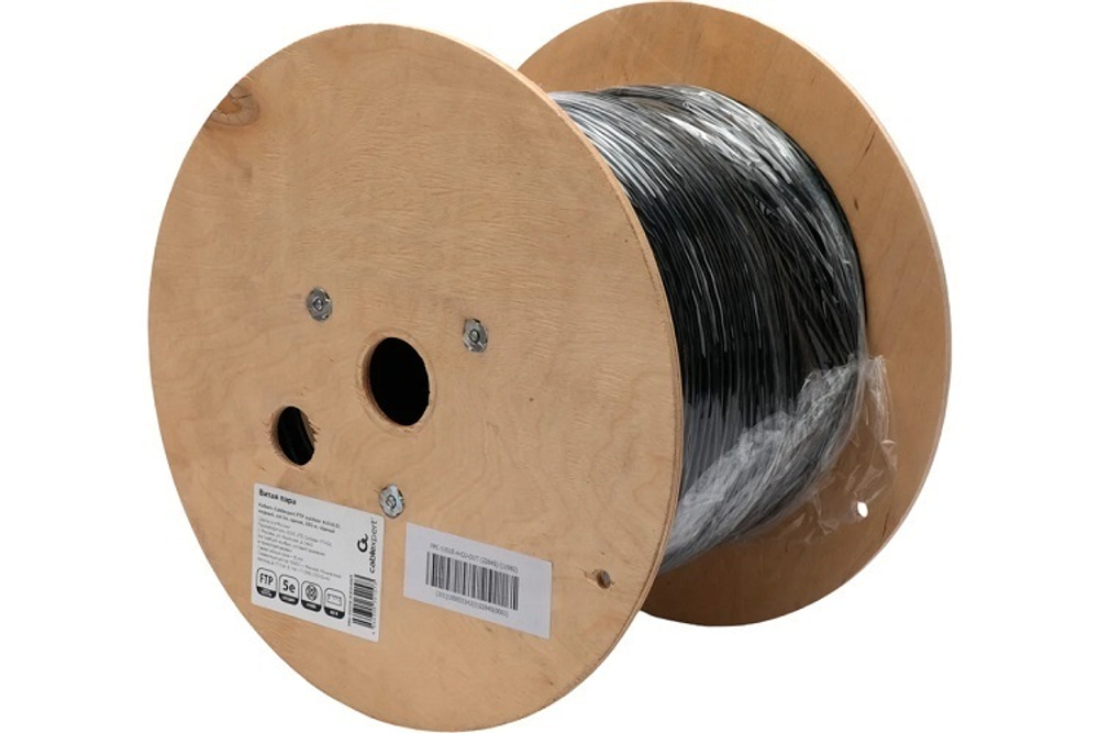 Кабель витая пара F/UTP 5e кат. 4 пары Cablexpert FPC-5051E-4-CU-OUT