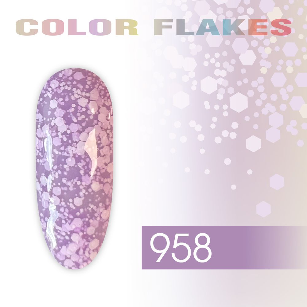 Nartist 958 Color Flakes 10g