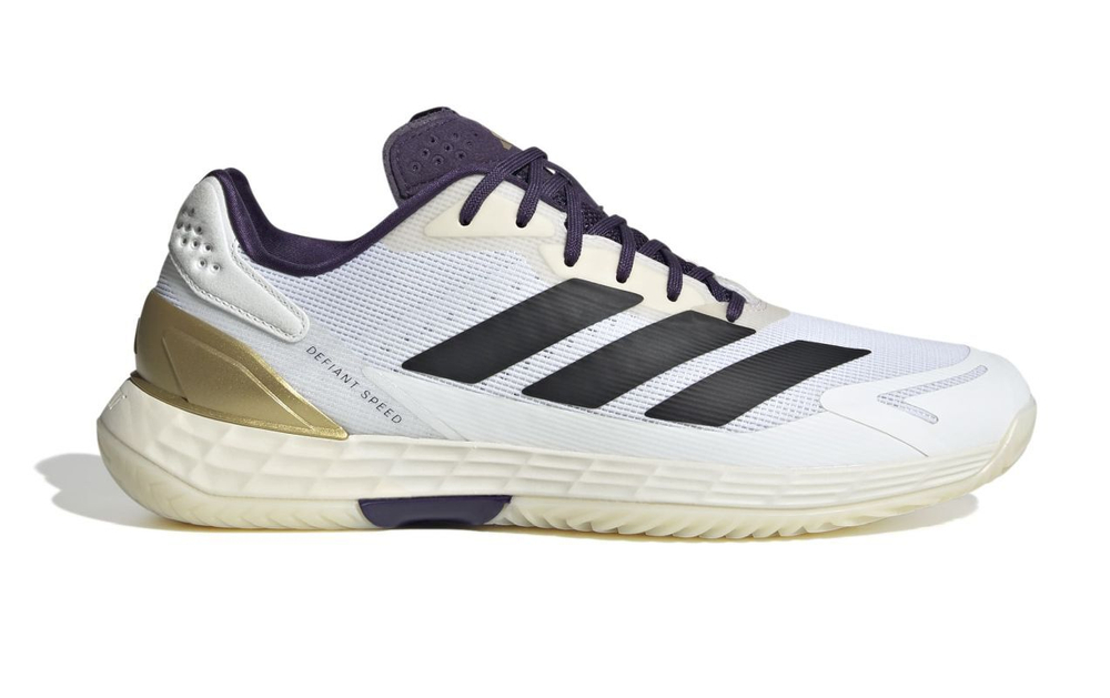 Теннисные кроссовки Adidas Defiant Speed 2 M - white/black/aurora plum