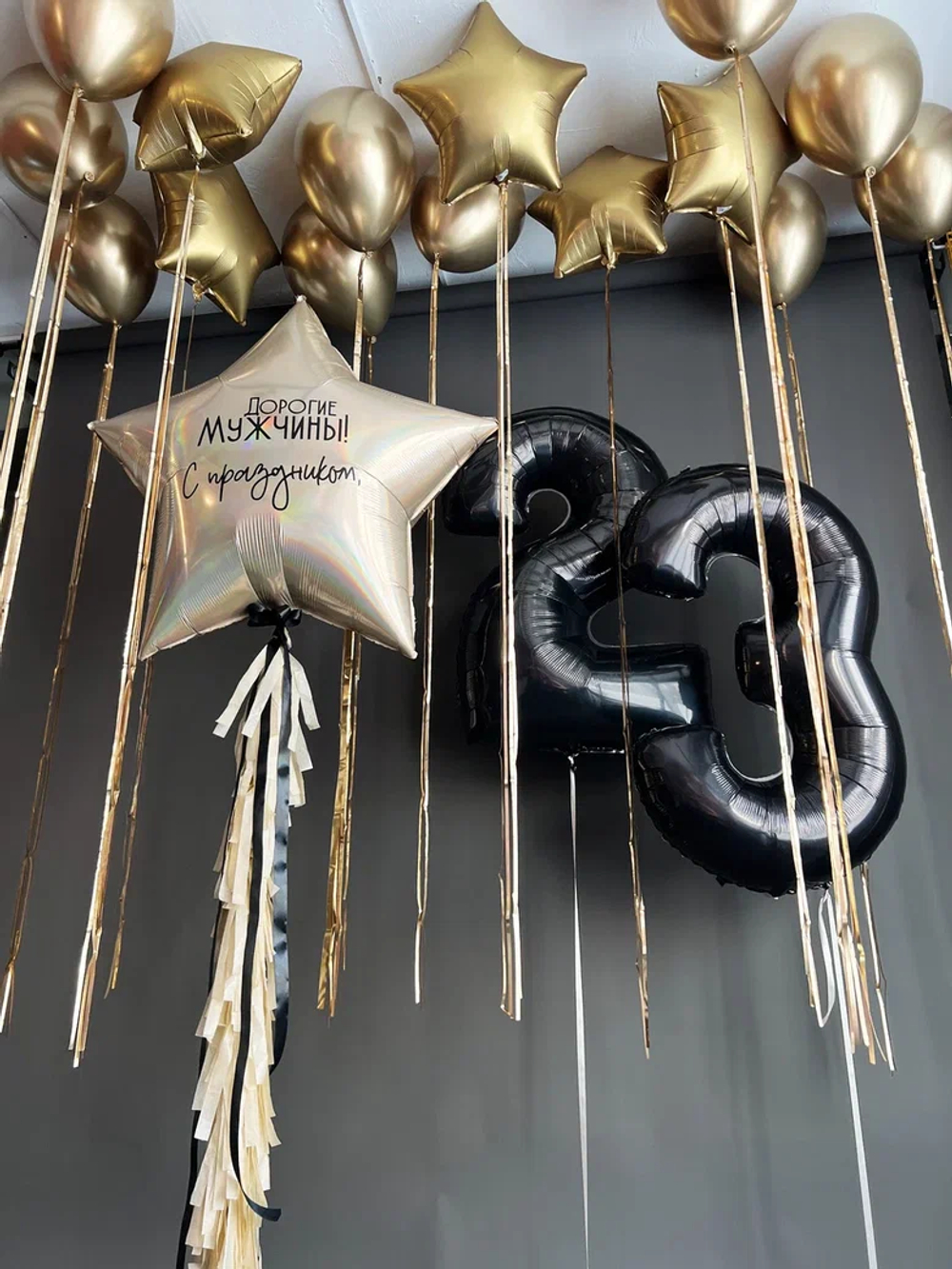 ШАРЫ К 23 ФЕВРАЛЯ №3