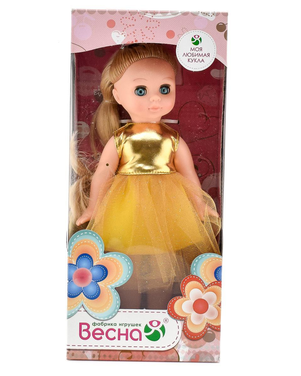 Кукла Эля праздничная 1 30см. (Весна)