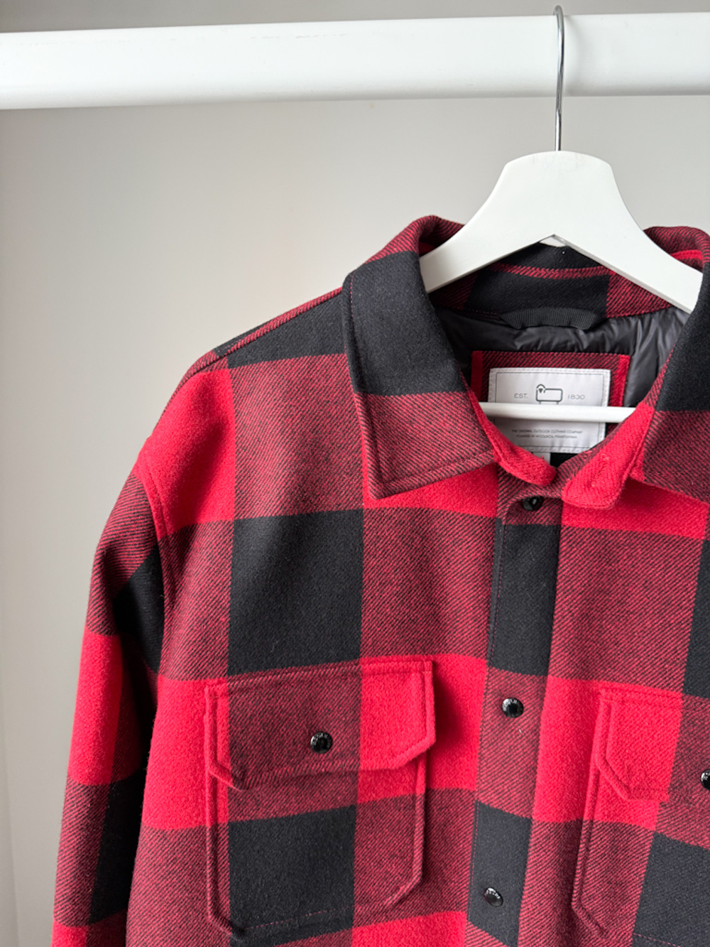 Пуховая куртка-рубашка Woolrich, XL
