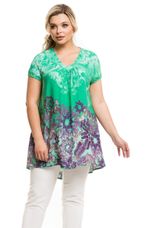 Туника 1017 красный Novita (Акция)