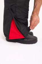 Зимний мужской костюм-поплавок ONERUS "Фишер -45" (Таслан) Черный/Красный