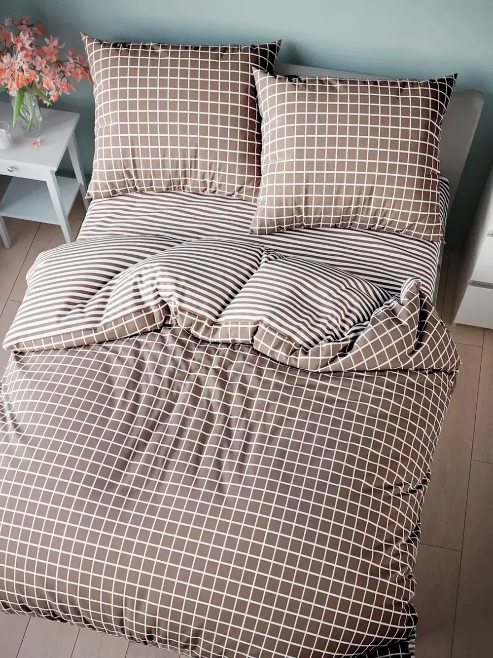 Пододеяльник "Мэри/Мэри (компаньон)" 2-сп 175х215 см Сказка сатин