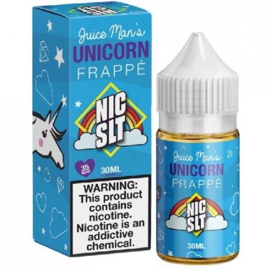 Жидкость Juice Man (30 мл, 20 мг EXTRA SALT) Unicorn Frappe on Ice