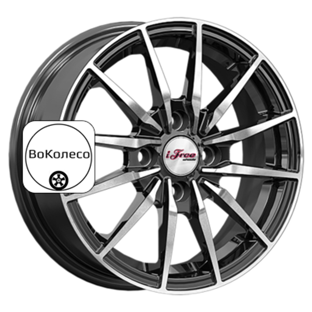 5,5x14/4x100 ET43 D60,1 Финчер (КС1119) Блэк Джек iFree