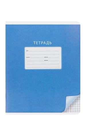 Тетрадь 18л., клетка ArtSpace "Однотонная. С уголком" 3