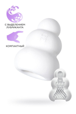 Компактный мастурбатор Pucchi Squid (Цвет: белый)