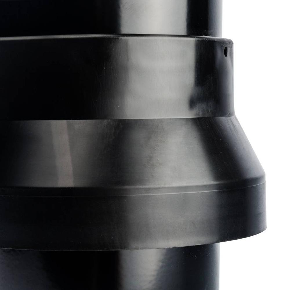 Элемент дымохода  Ø80/100 к-т   вертикальный утепленный, 584 мм, финальный участок.