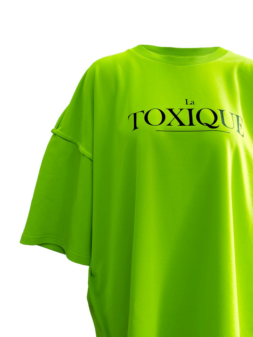 Футболка оверсайз(унисекс) плотная «LA TOXIQUE»