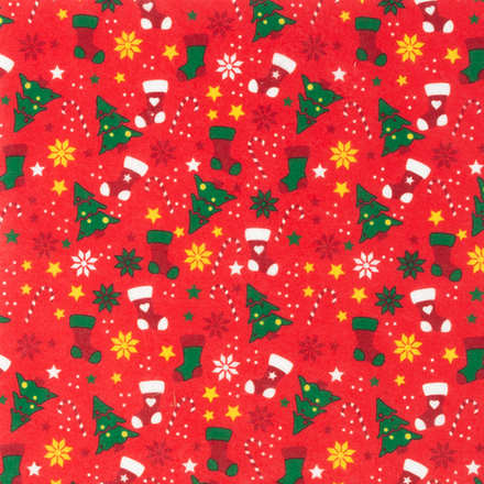 отрез 30*30 Фетр  "BLITZ"  декоративный "Новый Год", 1 мм