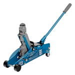 Домкрат гидравлический подкатной с фиксатором, 2.5 т, Safety Pin, 140-385 мм, в кейсе Stels