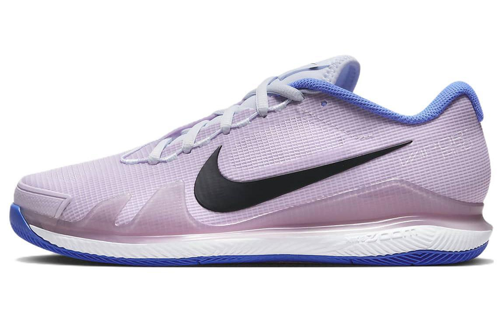 Nike Air Zoom Vapor pro fabric non-slip wear-resistant breathable low-top tennis shoes women's pink blue