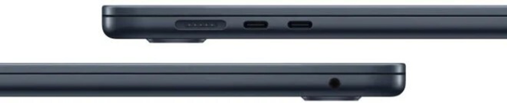 Ноутбук  Apple Macbook Air 15 (2025) 15.3 ", M, 24 Гб RAM, 512 Гб SSD, M4 10-Core GPU, Черный