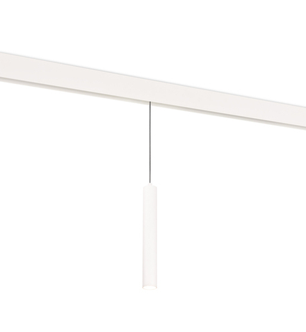 Светодиодный светильник Charm для SPACE Track system 10Вт, D40xH1500 мм, 708Лм, 36°, 3000К, диммируемый 0-10В, Ra >90, белый