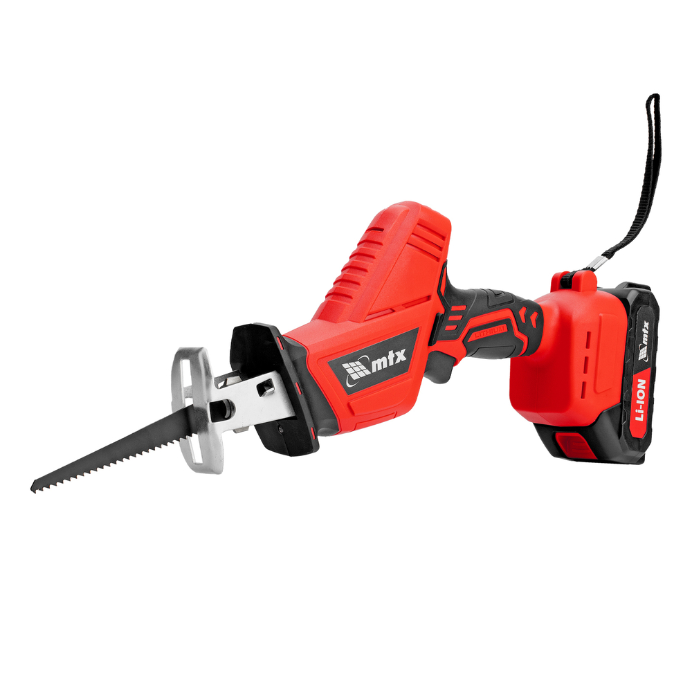 Пила сабельная аккумуляторная RС-80, Li-Ion, 20 В MTX