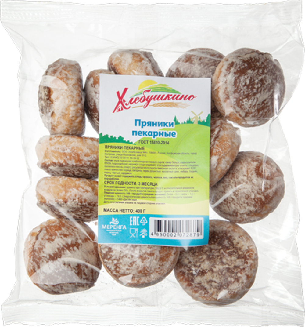 Пряники пекарные 400 гр