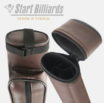 Тубус на 2 кия GuePod коричневый