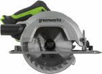 Циркулярная пила аккумуляторная GREENWORKS GD24CS 24V, бесщеточная, без АКБ и ЗУ (1500907)