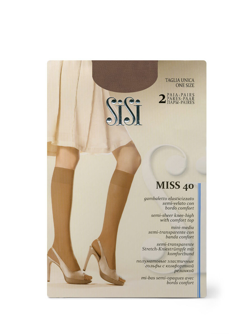 Sisi Miss gamb 40(гольфы - 2 пары)