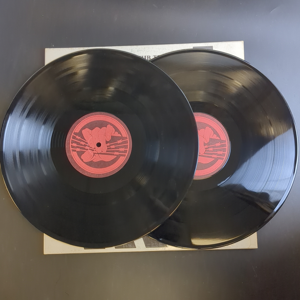2 LP Сборник Рок против террора. ДДТ / Чайф / Алиса / Наутилус / Нюанс / Аукцыон / Калинов мост / АВИА. 2 Виниловые пластинка 12 дюймов. FEELEE 1991 год.