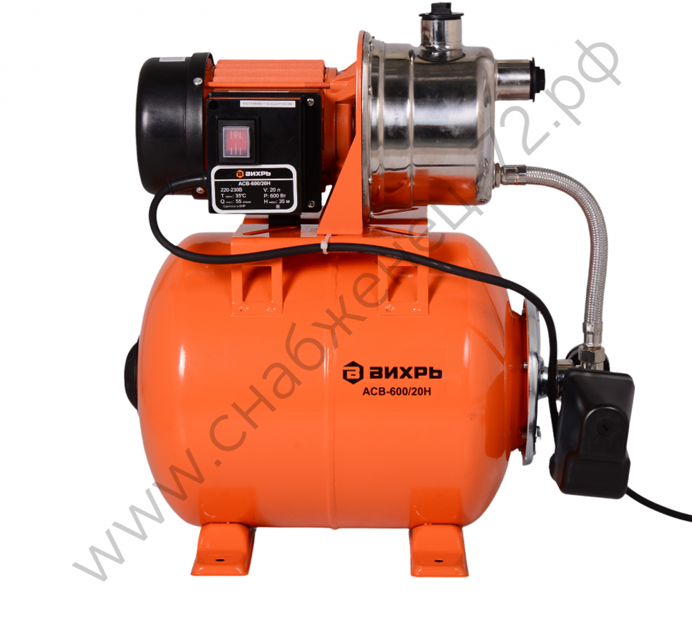 Насосная станция ВИХРЬ АСВ-600/20Н