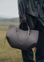 Сумка Polene Cyme EDITION TEXTURED STONE