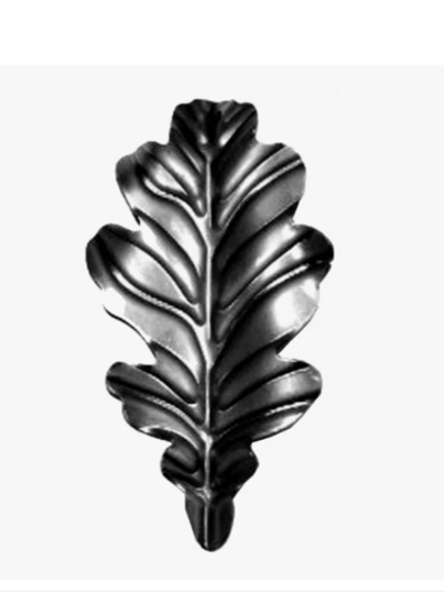 Дубовый лист кованый 97х50 мм (2мм)