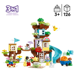 LEGO DUPLO Town — Дом на дереве 3 в 1 10993 / артикул   10993  / GTIN 5702017417714