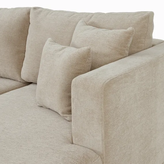 Диван раскладной Colston правосторонний 288 см, бежевый