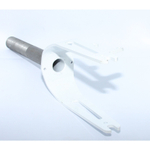 Вилка передняя белая для Kugoo ES3 Jilong