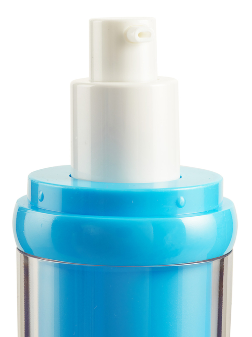 Вакуумный диспенсер голубой 30, 50, 100, 120 мл