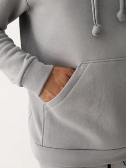 Костюм мужской спортивный теплый. Грей