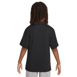 Детская теннисная футболка Nike Kids Sportswear Club Knit Short Sleeve - black/white
