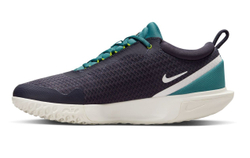 Теннисные кроссовки Nike Zoom Court Pro HC - gridirion/sail/mineral teal/bright cactus