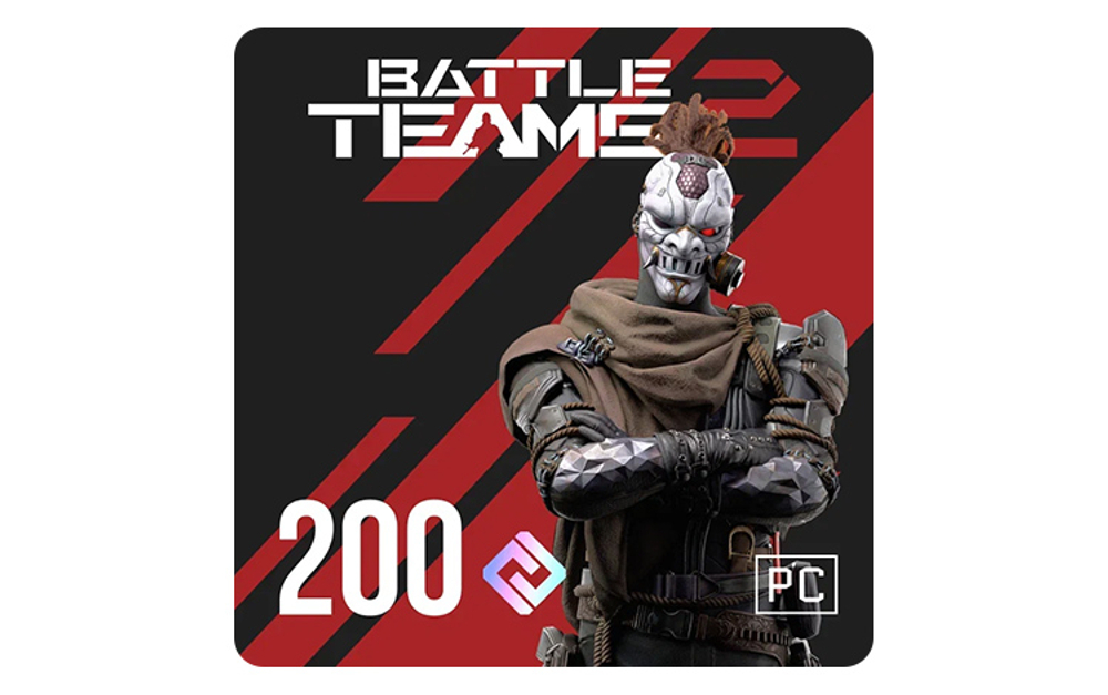 Игровая валюта Battle Teams 2 200 ВМ (для ПК, цифровой код доступа)