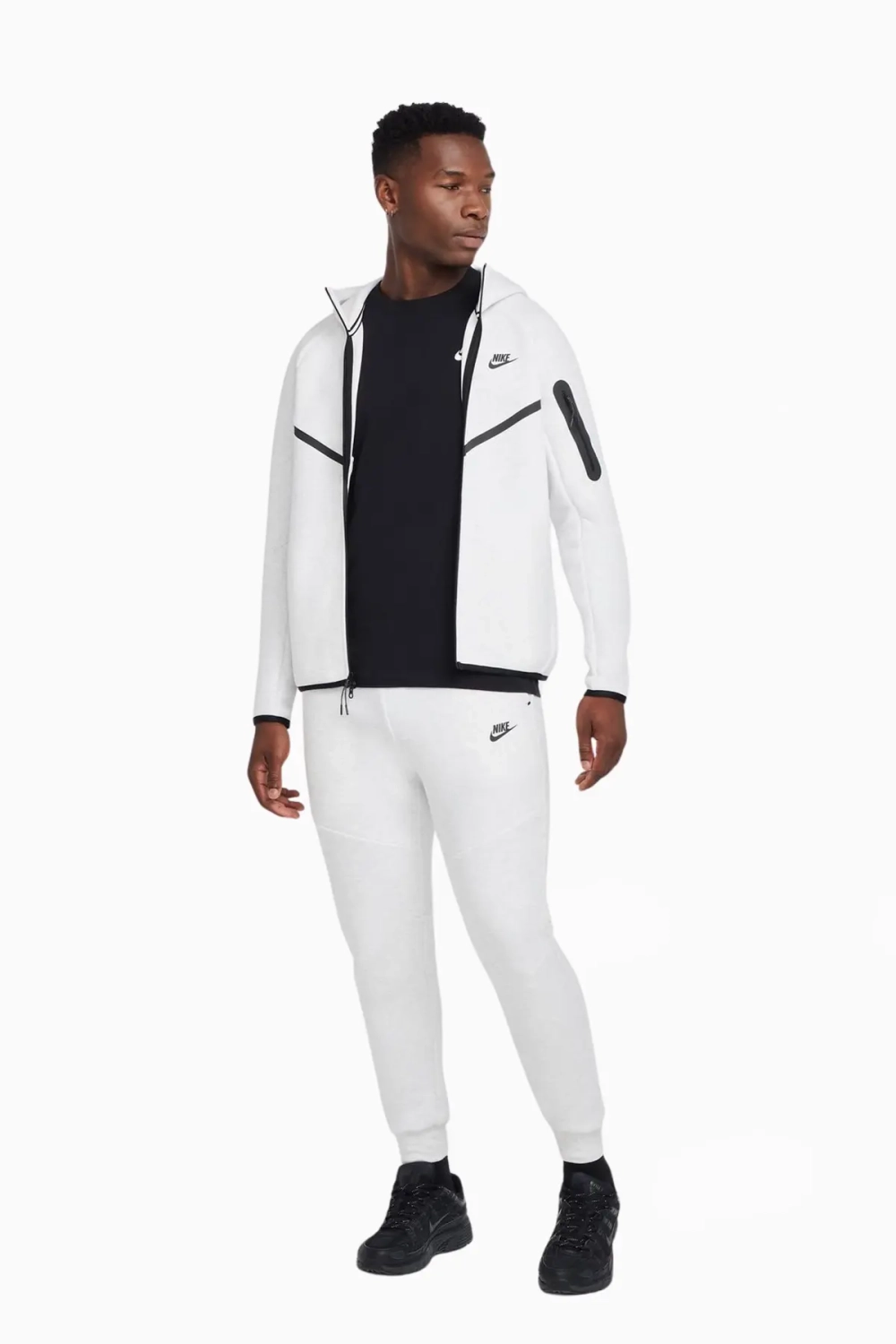 Кофта Nike Sportswear Tech Fleece Windrunner - белый