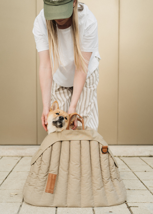Облегченный чехол для сумки-переноски бежевый