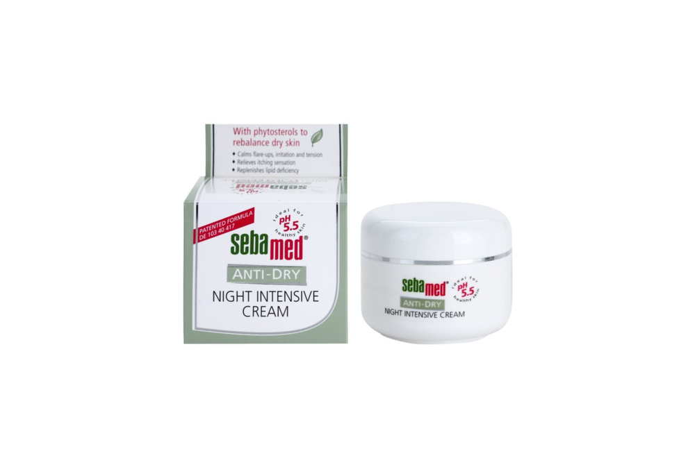 Sebamed Anti-Dry - интенсивный ночной крем с фитостеролами /   50  ml  / GTIN 4103040167934