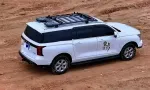Платформа на крышу для Haval H5 2023-2025+ хавал хавейл Н5 багажник органайзер на крышку боковая лестница