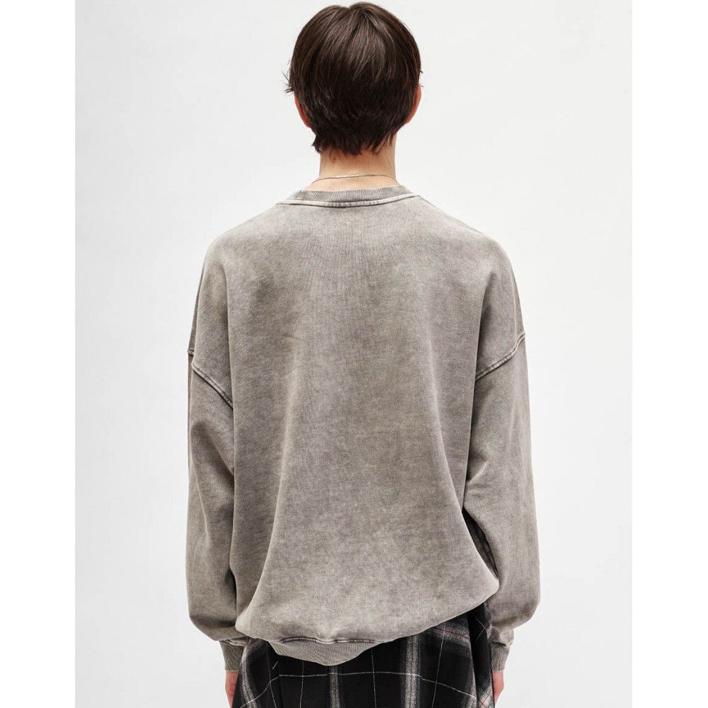 Толстовка SoWhat? из плотного хлопка OPM серая