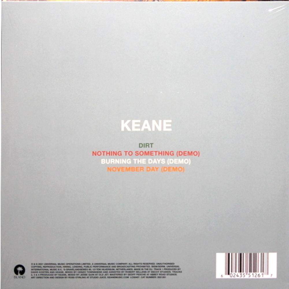 Keane / Dirt (Coloured Vinyl)(12" Vinyl Single)