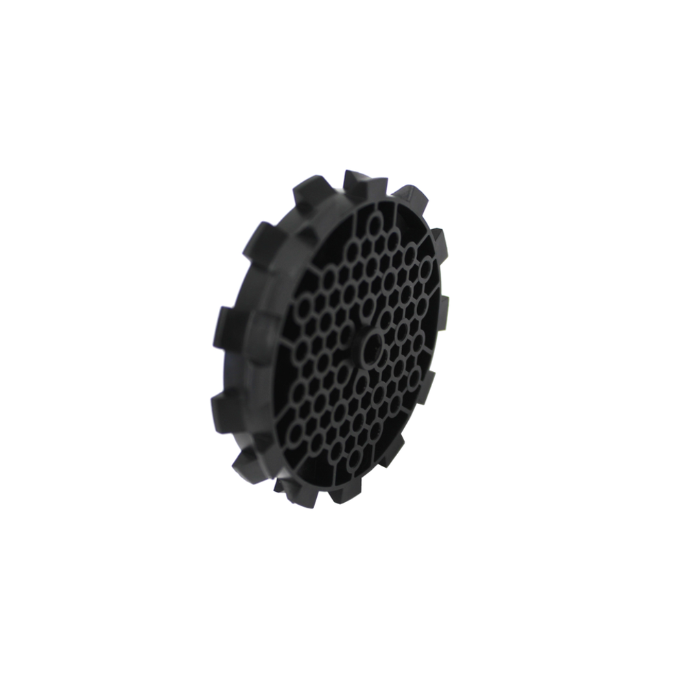 (REV-41-1345-PK4) 60mm Round Belt Pulley - 4 Pack