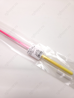 Палочка Sasaki 50 см розовая с жёлтой ручкой KEPxY(Fluo Pink x Yellow)
