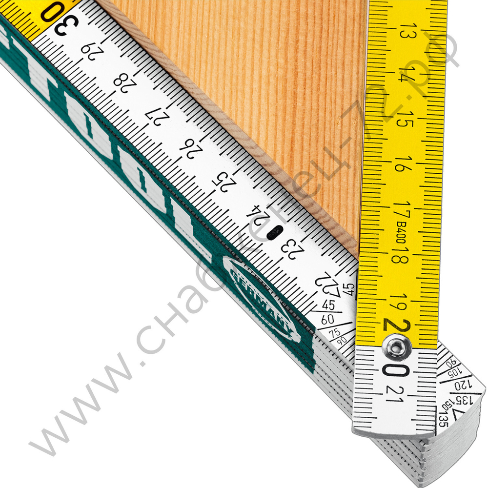 KRAFTOOL PRO-90, 2 м, профессиональный складной деревянный метр (34726)