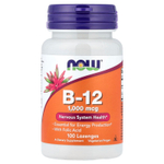 NOW Foods, витамин B12, 100 пастилок