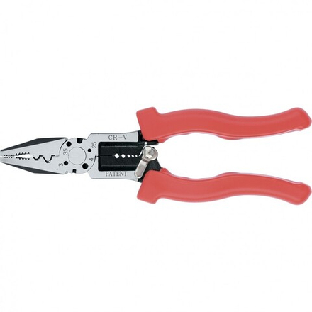 Плоскогубцы комбинированные, 200 мм, CrV, многофункциональные, полированные Matrix