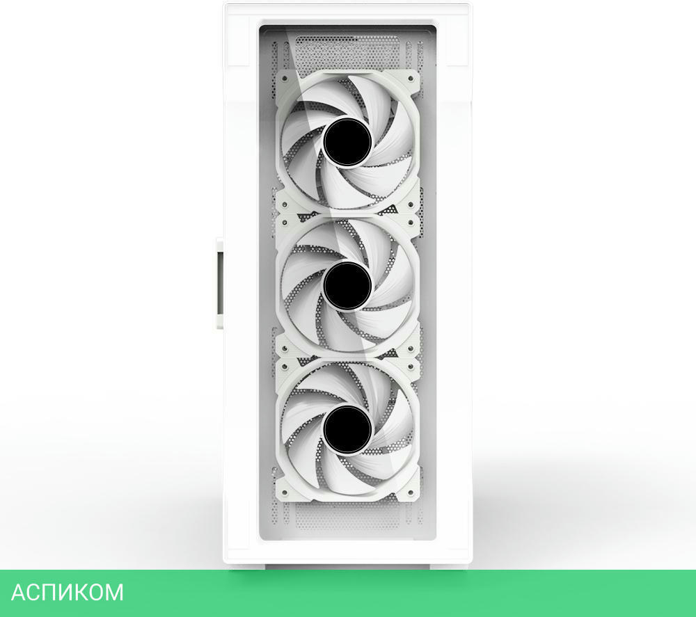 Корпус Zalman i3 Neo TG ATX без БП White